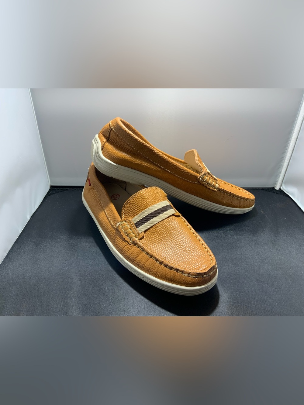 Marc Joseph New York Leather Penny Loafer Kid's Size 4 - MJB 10 4 - Gently Used